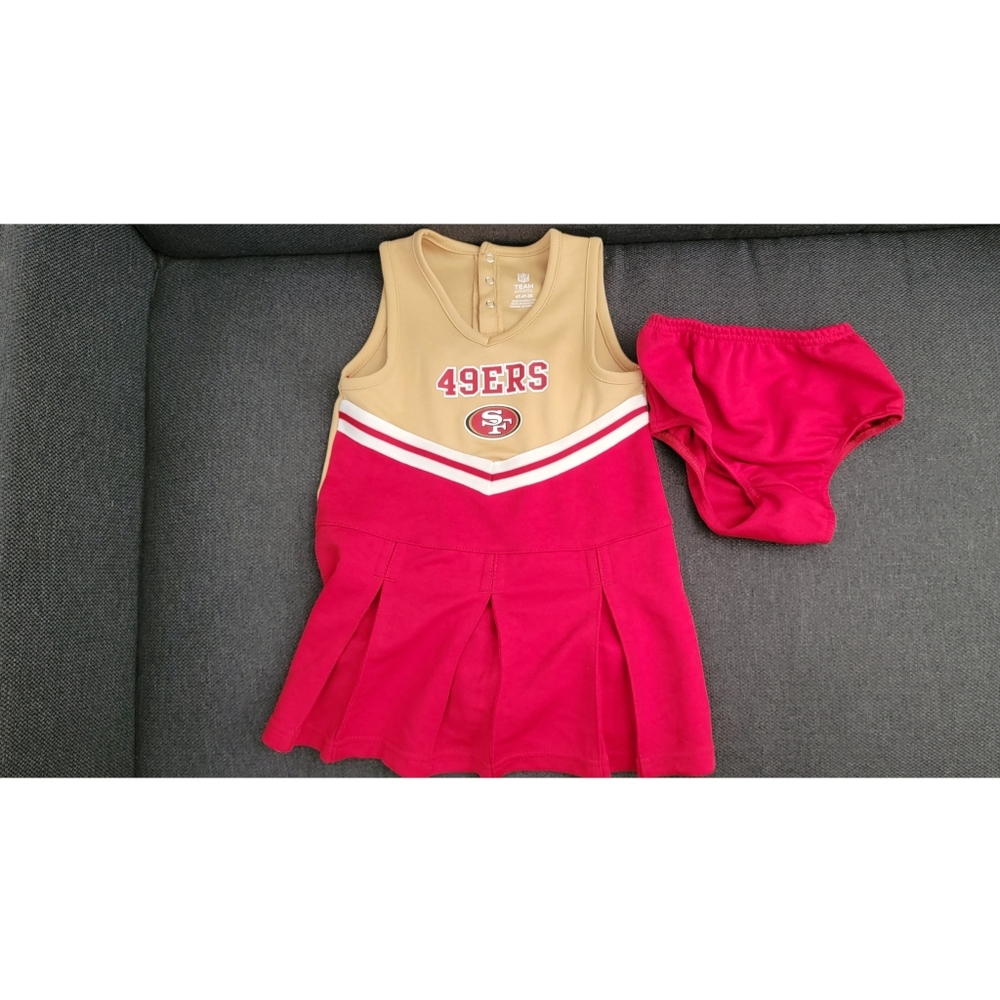 Toddler 4t 49ers dress/bloomers